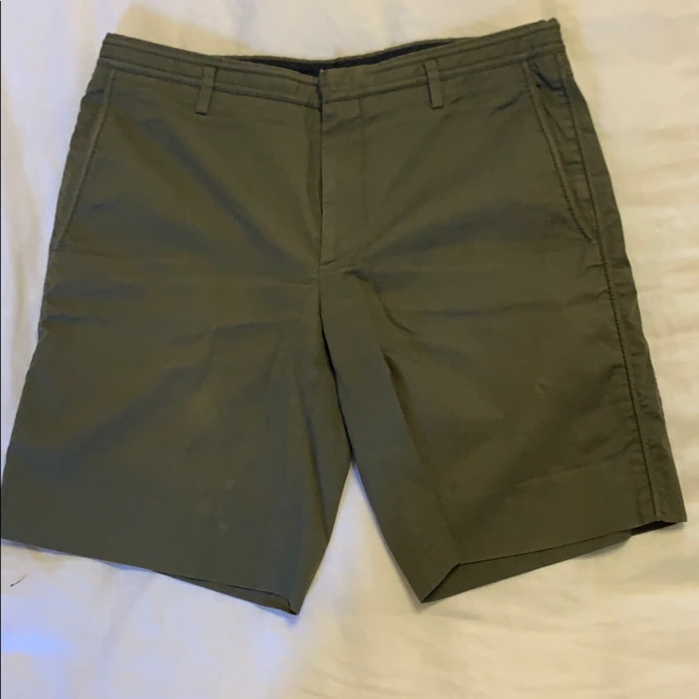 Marc Jacobs green suit shorts, size 50